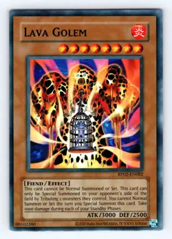 Yugioh Lava Golem RP02-EN082 Super Rare - NM 💎 - Image 1
