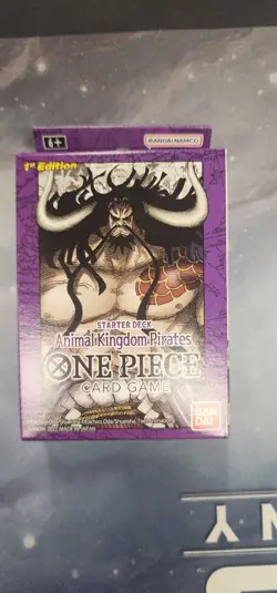 Super Pre-Release One Piece Animal Kingdom Starter Deck (ST-04) - 1st Edition 811039038335 - Image 1