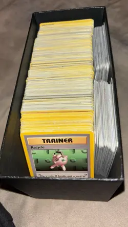 POKEMON 28 CARD LOT of VINTAGE Cards ~ Mix of Commons, Uncommons & Rares - Image 1