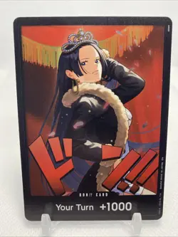 DON!! Card (Boa Hancock) Extra Booster: One Piece Heroines Edition Foil - Image 1