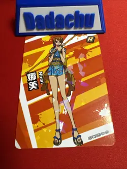 One Piece Nami OPWA05-R-13 Rare Holo Foil Anime Character Card - Image 1