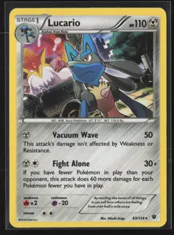 Lucario - 63/124 (Cosmos Holo) Promo Miscellaneous Cards & Products 063/124 NM - Image 1