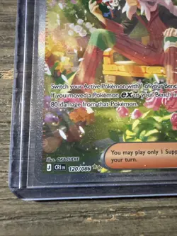 AZ’s Tranquility Trainer Card Full Art Ultra Rare Chaos Rising Set - Image 3