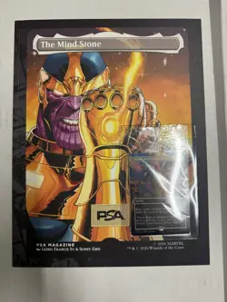 Thanos Swords To Plowshares PSA Promo 0001 - Magic The Gathering - With Magazine - Image 1