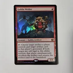 Foil NM Goblin Welder Elves Vs Inventors Duel Deck MTG Magic Artifact Commander - Image 1