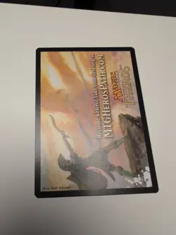 Magic The Gathering MTG ELSPETH, SUN'S CHAMPION EMBLEM TOKEN Theros NM Near Mint - Image 2