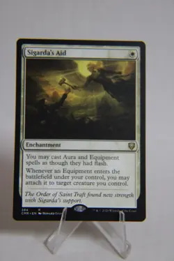 Sigarda's Aid 384 Commander Legends NM English 1439 - Image 1