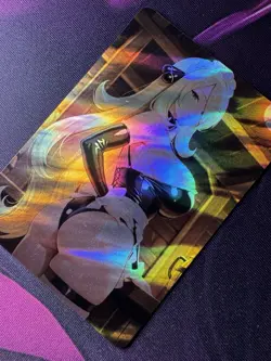 Cynthia Pokemon ACG Goddess Story Waifu Anime Custom Holo Foil Card - Image 2