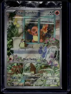 Pokemon TCG Charmander 044 Scarlet & Violet Promo Obsidian Promo Sealed B - Image 1