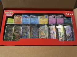 PokemonTCG Prismatic Evolutions Costco 8 Mini-Tin Bundle w Promo Cards In Hand - Image 2