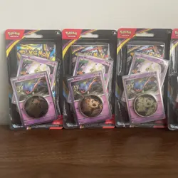 6x Pokemon Chaos Rising Single Pack Blisters Reshiram & Zacian Promo Sealed Pack - Image 2