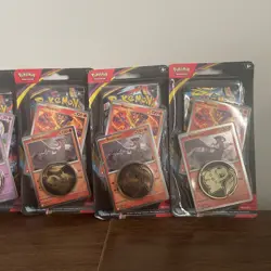 6x Pokemon Chaos Rising Single Pack Blisters Reshiram & Zacian Promo Sealed Pack - Image 3