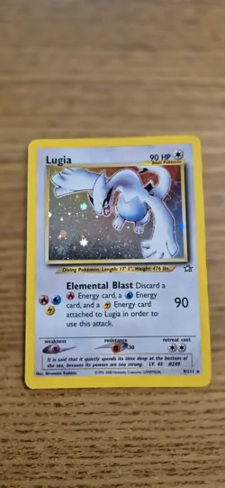 HOLO RARE - Pokemon TCG - Lugia 9/111 Neo Genesis - ENGLISH - (CCG) - Image 1