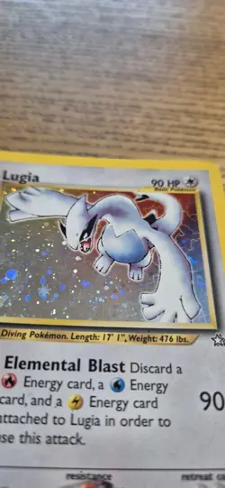 HOLO RARE - Pokemon TCG - Lugia 9/111 Neo Genesis - ENGLISH - (CCG) - Image 2