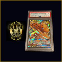 2019 Pokemon Sun & Moon Dragonite GX Unified Minds #152 PSA 10 - Image 1