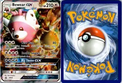 Bewear GX - SM34 Sun & Moon Promo Pokemon TCG Holo P MP - Image 3