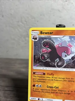 Bewear 56/111 Sm-Crimson Invasion Holo-Vintage-Pokemon TCG-Fast Shipping-LP!! - Image 2