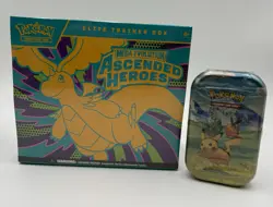 Pokemon Ascended Heroes Elite Trainer Box ETB And Mini Pikachu Tin Lot Sealed - Image 1