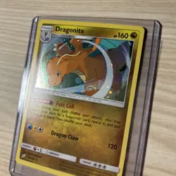 🌀SWIRL Dragonite - (Cosmos Holo) 119/181 SM Team Up Promo 2019 Pokemon - Image 2