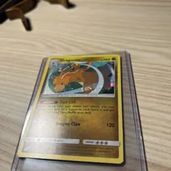 🌀SWIRL Dragonite - (Cosmos Holo) 119/181 SM Team Up Promo 2019 Pokemon - Image 4