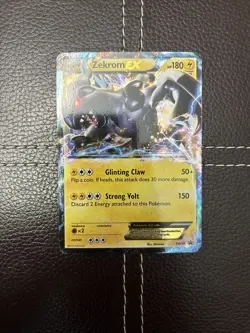 Pokemon TCG - Zekrom EX - BW38 - Black and White Promos - HP Holo Rare (2012) - Image 1