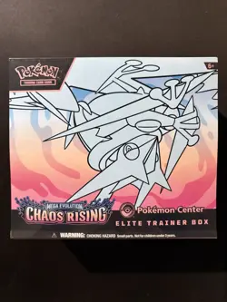 Pokemon TCG: Chaos Rising Pokemon Center ETB Factory Sealed Brand New - Image 2