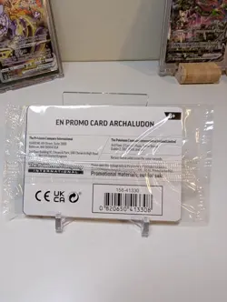 Pokemon TCG Stellar Crown Archaludon 107/142 GameStop Promo SEALED Cosmos Holo - Image 2