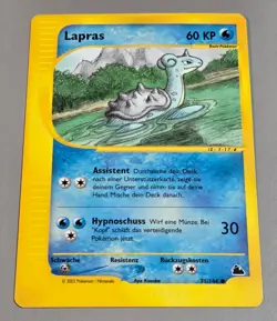 Lapras # 71/144 Common Skyridge 2003 Pokemon Deutsch Exzellent Vintage - Image 1
