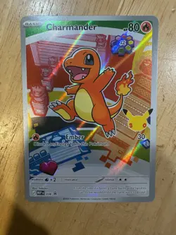 Pokemon TCG Charmander First Partner Illustration Promo. NM!! - Image 1