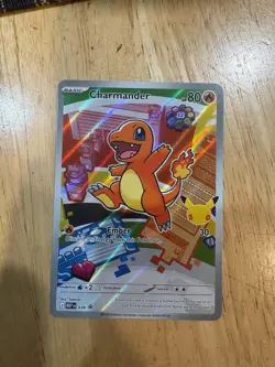 Pokemon TCG Charmander First Partner Illustration Promo. NM!! - Image 5