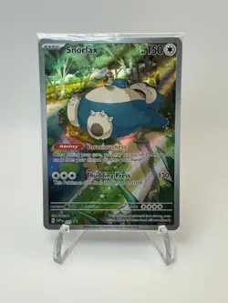 Pokemon Scarlet & Violet Promo Snorlax 051 (Sealed) - Image 1