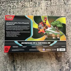 Pokemon Incineroar ex and Torterra ex Special Collection Box. As Shown In Pic - Image 2