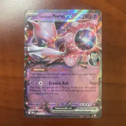 Pokemon Destined Rivals Mewtwo ex 081/182. - Image 1