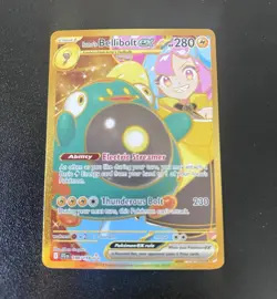 Pokemon Iono's Bellibolt ex 188/159 Sv09 Full Art Holo EN 280 HP - Image 1
