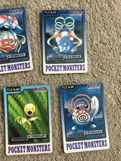 1997 Pokemon Trading Cards Pocket Monsters Original Japanese 15 In Total All VG+ - Image 3