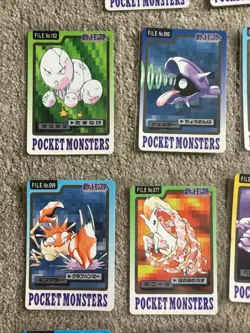 1997 Pokemon Trading Cards Pocket Monsters Original Japanese 15 In Total All VG+ - Image 4