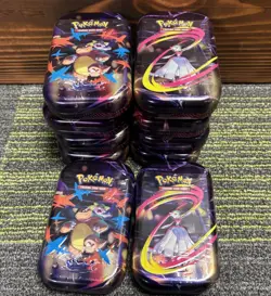 10 Pokemon Mega Evolutions Sealed Mini Tins - Image 3