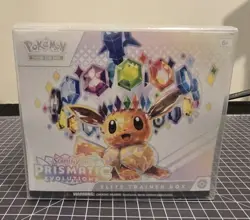 Pokemon Prismatic Evolutions Elite Trainer Box ETB New Sealed w/ Case Protector - Image 1