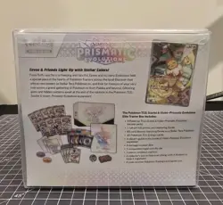 Pokemon Prismatic Evolutions Elite Trainer Box ETB New Sealed w/ Case Protector - Image 2