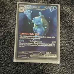 Pokemon Blastoise ex Full Art Holo Special Illustration Rare 200/165 SV151 - Image 1
