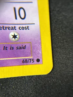 Unown [I] 68/75 Common Neo Discovery Pokemon Near Mint - Image 3