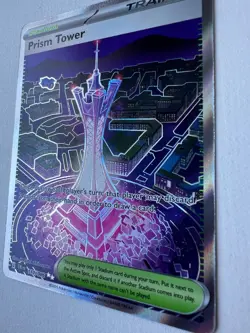 Prism Tower 111/086 (NM) - ME04: Chaos Rising - Ultra Rare - Pokemon TCG - Image 2