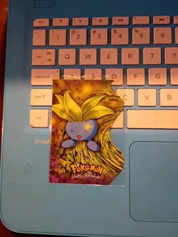 Pokemon Topps #43 Oddish EV4 Of 12 Stage 1 Die-Cut Card Mint/NM - Image 1