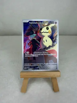 Team Rocket's Mimikyu 238/217 Illustration Rare Ascended Heroes Pokemon Holo NM - Image 1