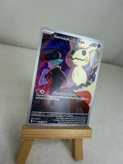 Team Rocket's Mimikyu 238/217 Illustration Rare Ascended Heroes Pokemon Holo NM - Image 2
