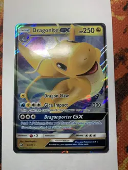Pokemon Dragonite GX Dragon Majesty near mint FREE SHIPPING - Image 1