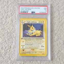 Nintendo Light Jolteon Neo Destiny 1st Ed 48/105 EN PSA 5 Rare Regular - Image 1