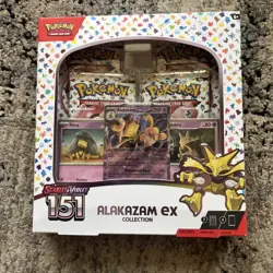Pokemon Scarlet & Violet 151 Alakazam EX Collection Box - Image 1
