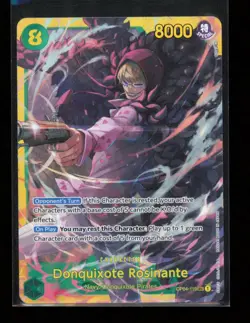 Donquixote Rosinante OP04-119 Secret Rare Kingdoms of Intrigue One Piece NM - Image 1