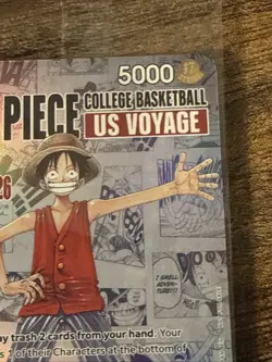 Monkey.D.Luffy (055) (College Basketball US Voyage) P-055 One Piece Promotion... - Image 3